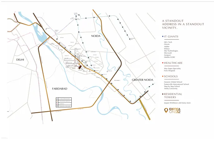   Exotica One32 location map